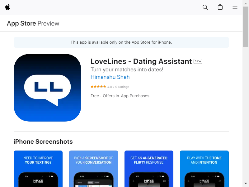 Love Lines screenshot