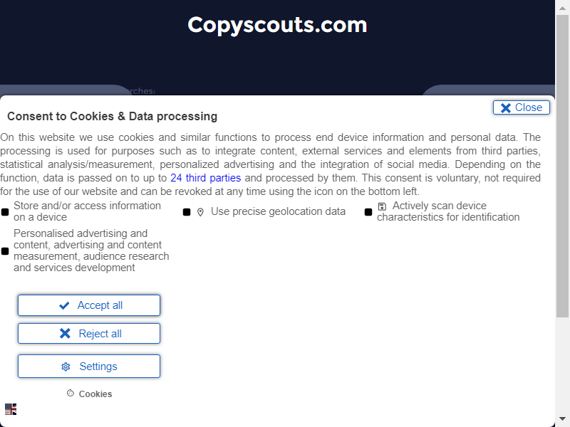 CopyScouts screenshot