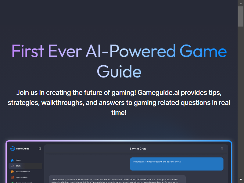 GameGuide screenshot