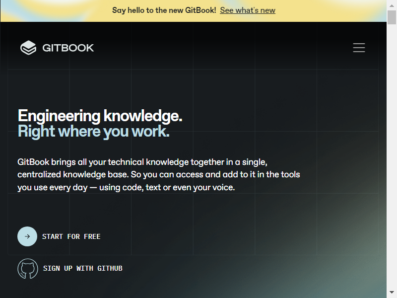 GitBook screenshot