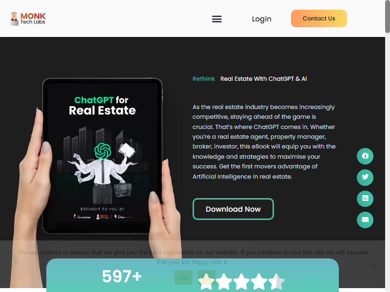 ChatGPT for Real Estate ebook screenshot