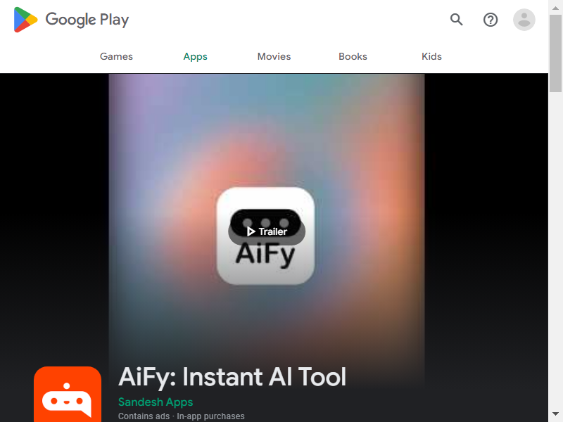 AiFy screenshot