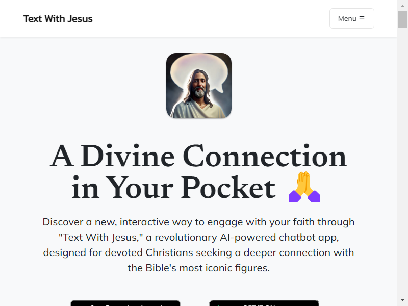 Text With Jesus screenshot