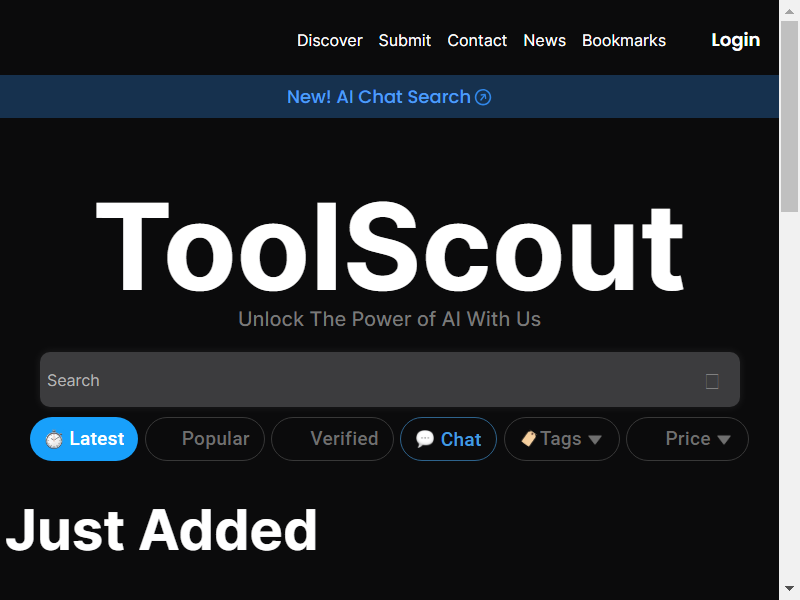 ToolScout screenshot