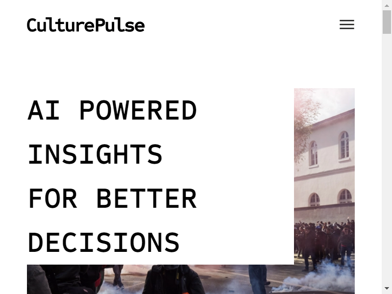 CulturePulse AI screenshot