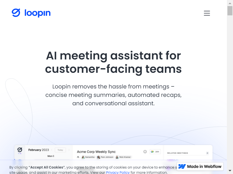Loopin AI screenshot
