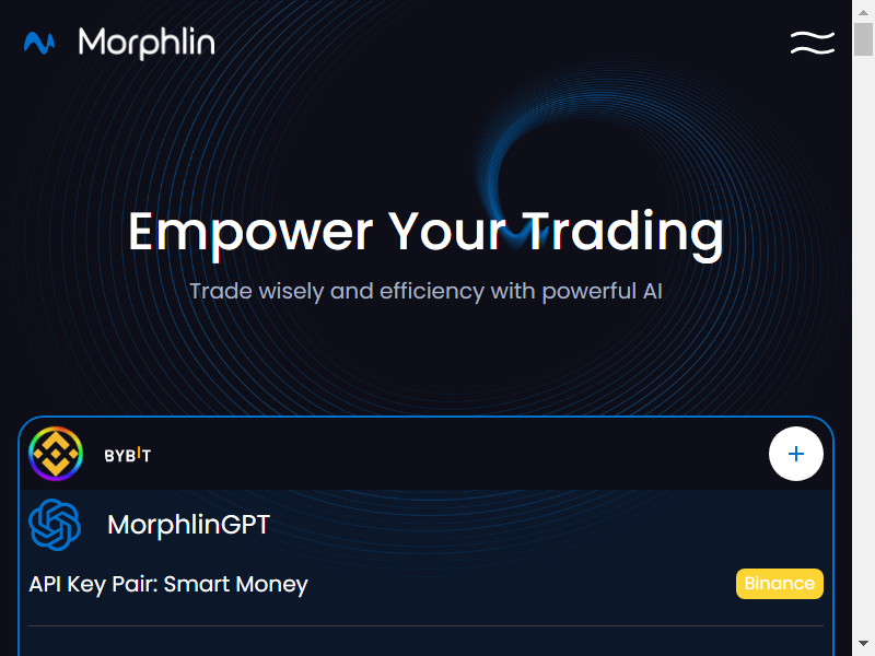 Morphlin screenshot