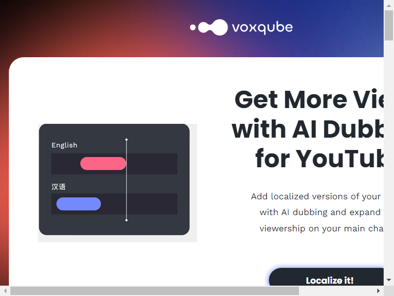Voxqube screenshot